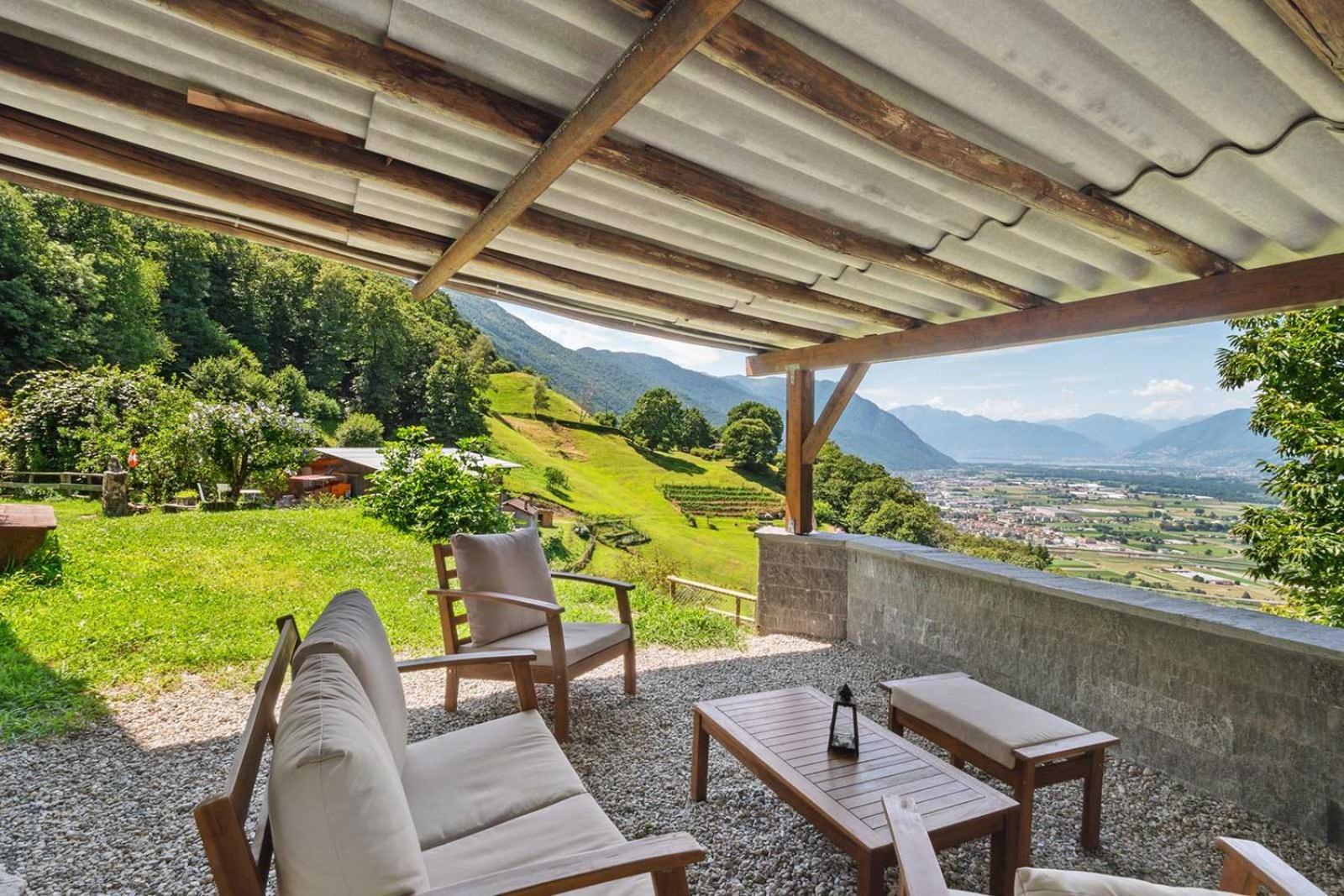 Ferienhaus La Torre Camorino Exterior foto